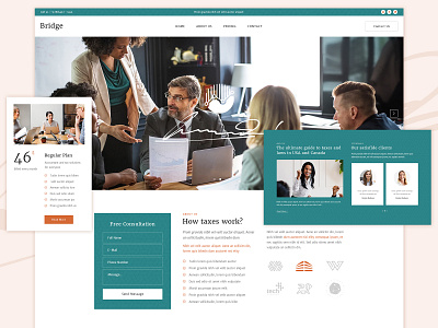 Accountant accountants business clean colors creative design digital green home homepage homepage design orange ui ux web web design webdesign website wordpress