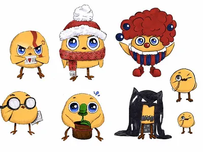 illustration Lemonchik illustration ui