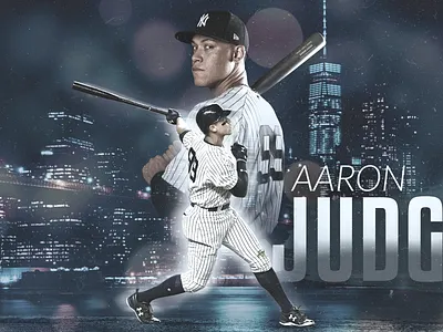 Aaron Judge design hdr hdr toning lightroom new york new york city new york yankees new yorker photoshop sports sports edit yankees