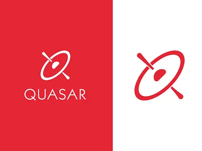 Quasar Logo branding design flat icon illustration illustrator logo logo design logodesign vector