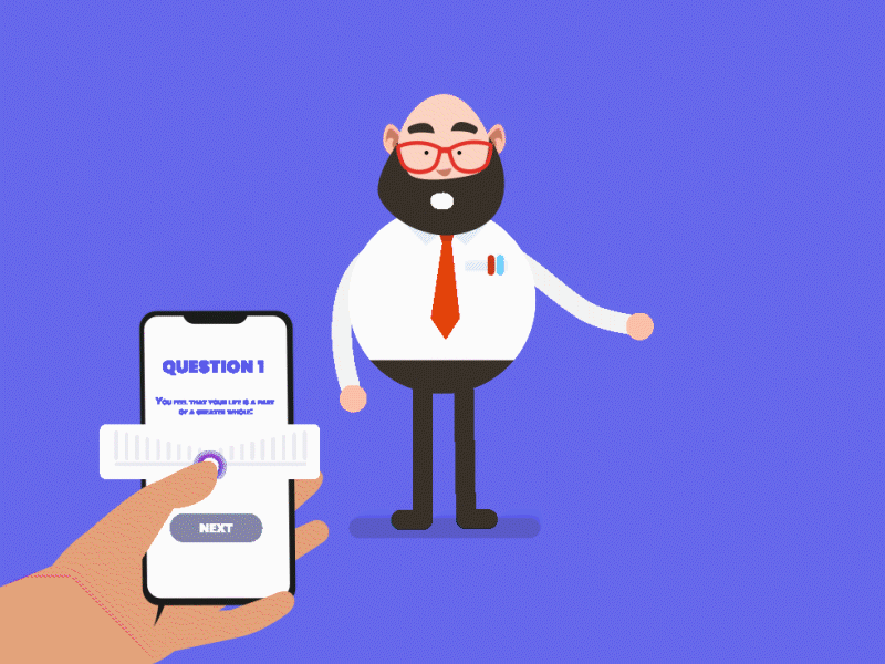 Who you are? animation design gif illustration job perfect job