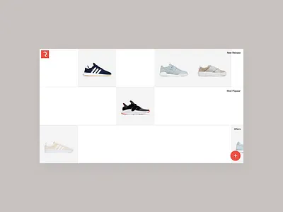 Fluid Grid animation branding design e commerce fashion fluid fluidity grid layout products shop smooth smooth animation transition ui website