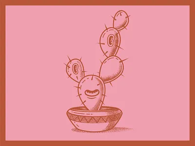 Brainey Wedding :: Happy Cactus cactus gay plant planter pride southwest wedding