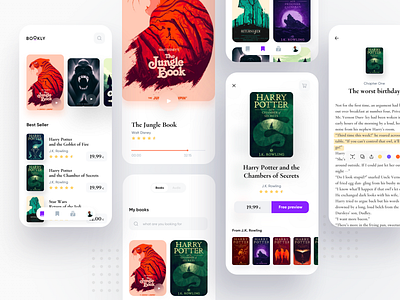 e books app app books dashboard design dribbble flat illustration ios minimal reading trend ui ux