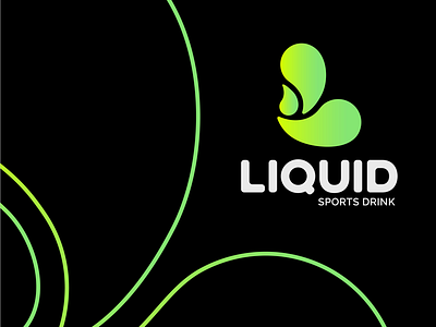 Daily Logo Challenge: Day Four adobe illustrator branding daily logo challenge design green liquid logo lunch design co shapes sports