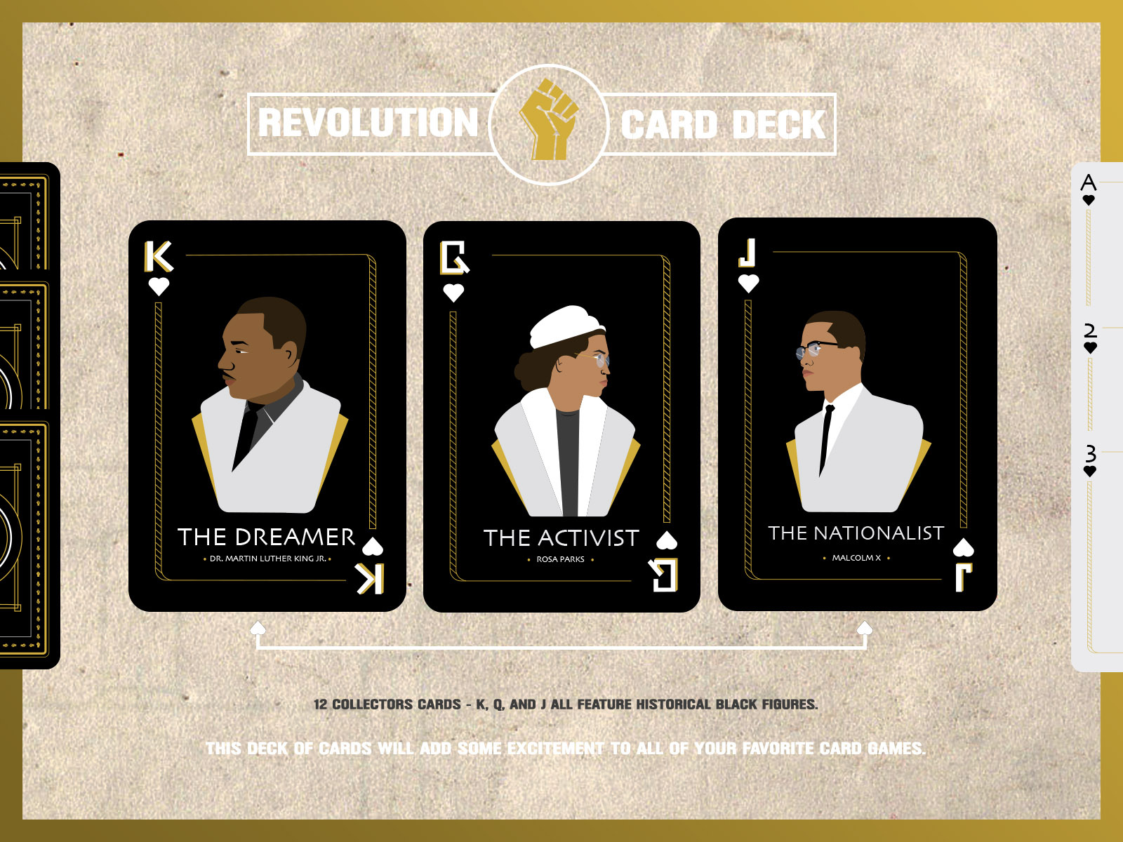 Revolution Card Deck by Kearra Johnson on Dribbble