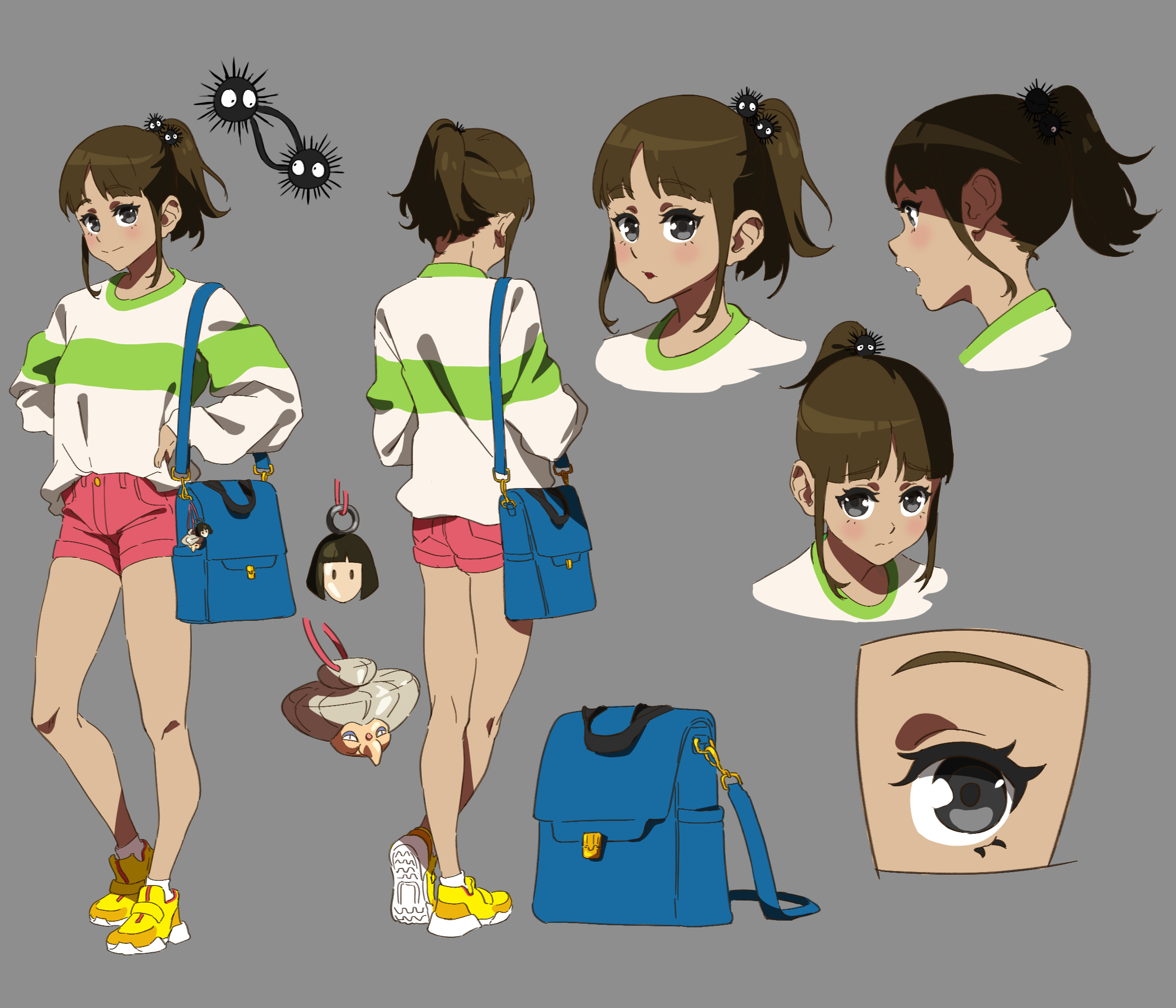 Chihiro Spirited Away by Godstime Ojinmah on Dribbble