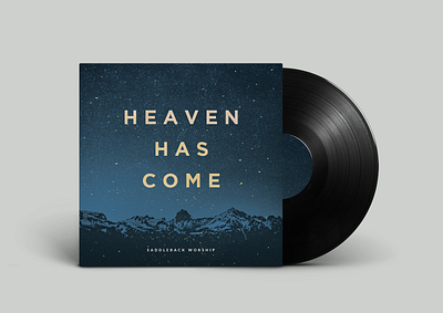 Saddleback Christmas EP album album art blue cd cd artwork cd cover christmas dark ep gold ministry music night religious saddleback vinyl worship
