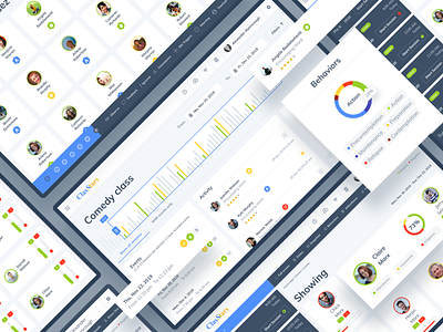 UI for Dashboard of Education Platform account app app chart dashboard data design dribbble education interface landing languages learning minimal platform profile statistics stats ui ux