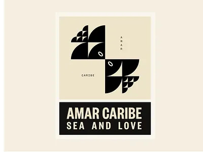Amar Caribe branding design icon icon design illustration logo modernism symbol typography vector