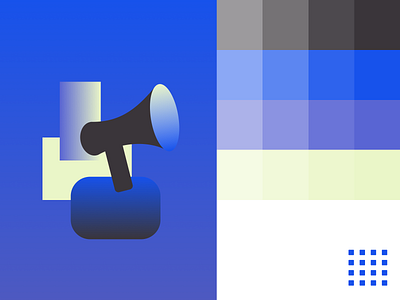 Quick Branding Exploration branding color colors gradient graphic design illustration modern shapes