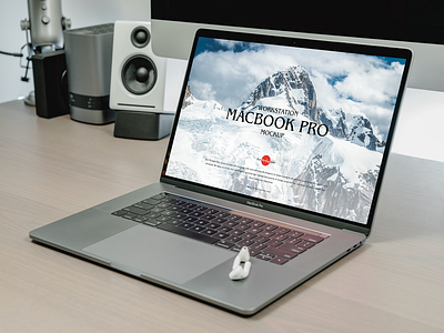 Free Modern Workstation MacBook Pro Mockup branding download font free free mockup freebie identity laptop mockup logo mock up mockup mockup free mockup psd mockups print psd stationery website mockup