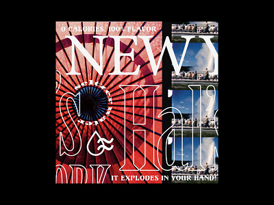 Hal's NY type study collage icon study styleframe typography