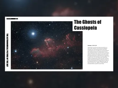 Astronomical Picture of the day api apod astronomy concept design nasa sky stars ui uidesign uiux