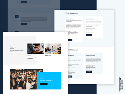 Component Libraries blue component library components design technology ux web design website website design