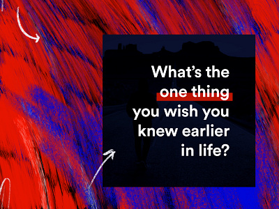 Social Post - Question Prompt arrow hand drawn inspiration instagram pencil quote sketch socialmedia underline