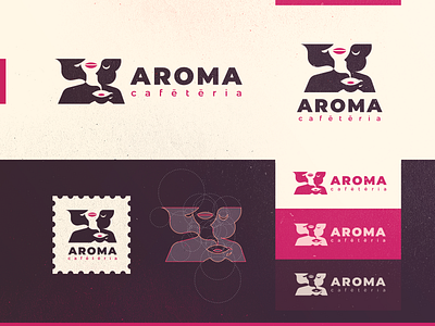 Aroma aroma bistrot café coffee drink girl hot mouth odor perfume sexy smell tea warm woman