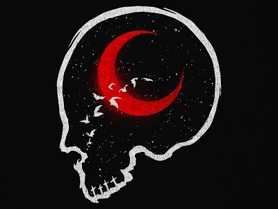 Available dark art dark artist hicetnunc horror illustration macabre nft nft collector nft community nfts ntf artist objkt sebrodbrick skull skull art tezos