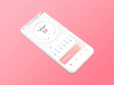 Lulla Homescreen UI app branding clean minimal ui user center design user experience design user experience prototype user inteface ux