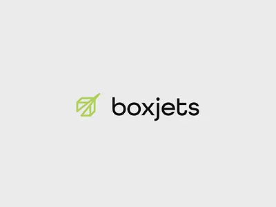 Boxjets logo for a fast delivery service brand design brand identity branding icon logo logotype minimalism