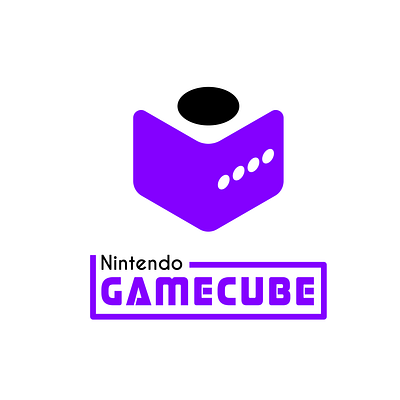 Nintendo Gamecube Rebrand adobe illustrator flat game logo gamecube gaming gaming logo graphic design illustration logo logo design logodesign nintendo nintendo switch nintendoswitch rebrand rebranding