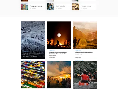 Roundglass- Discover More design magazine ui