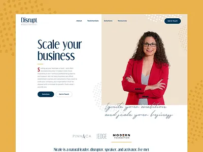 Disrupt - Business Consultant Website advice bio biography business company consultant consulting corporate cv development entrepreneur expert growth minneapolis minnesota mn product product design resume services web design website