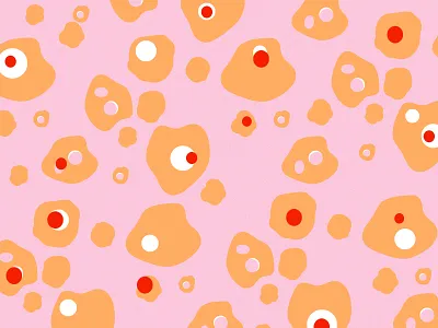 V-Day Cheetah Pattern illustration patterns