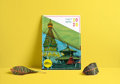 Visit Nepal 2020 illustration poster design