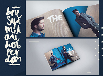 GQ AUSTRALIA design editorial type typography