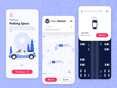 Find parking mobile app adobe xd clean mobile app mobile app design mobile design mobile ui park parking app ui uiux user experience user experience design user experience prototype user experience ux user interface user interface design userexperience userinterface ux