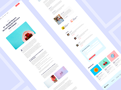 Blog Post / Blog Article Page article article design article page articles blog design blog post blogger blogging branding clean dailyui home homepage hubspot minimal minimalist post single page wordpress