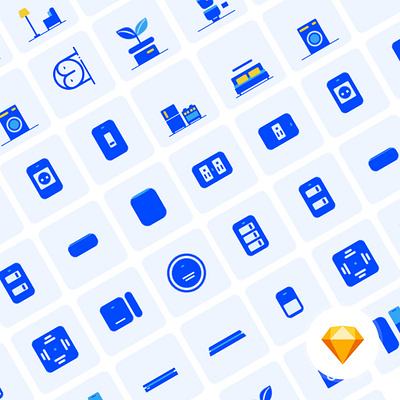 20 Icons - Smart Home app color design icon icon design illustration ios sketch ui ui design