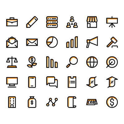 24 CEO icons icon icon design icon set icons pixel icons pixel perfect