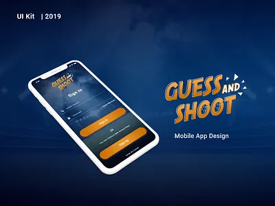 Guess And Shoot android app apps design hexa hexacit ios ui ux