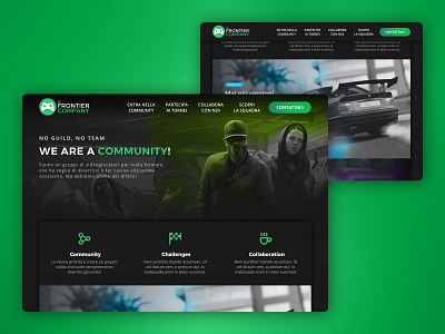 Gaming community website activities branding design designer game logo sketch ui ux uxui web website