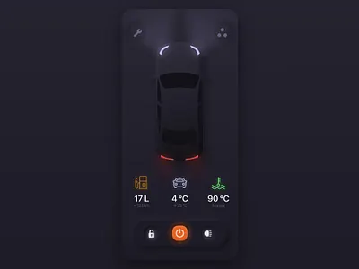 Auto mobile app app ui auto car design iphone x mobile design neomorphism shadow ui ux