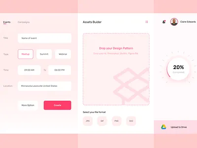 Marketing Tool 2020 trend design figma ui ux web website
