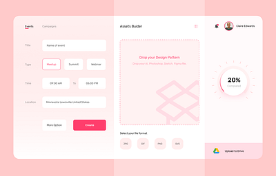 Marketing Tool 2020 trend design figma ui ux web website