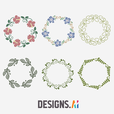 Cute Craft Wreaths From Graphicmaker