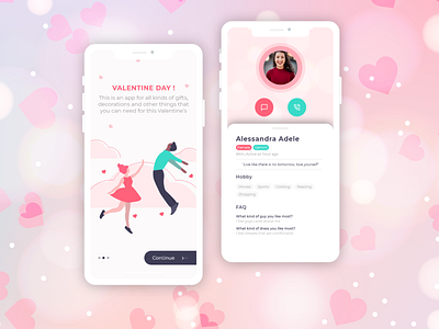 Valentine Meetup creative design design landing page love ui uidesign ux valentine website