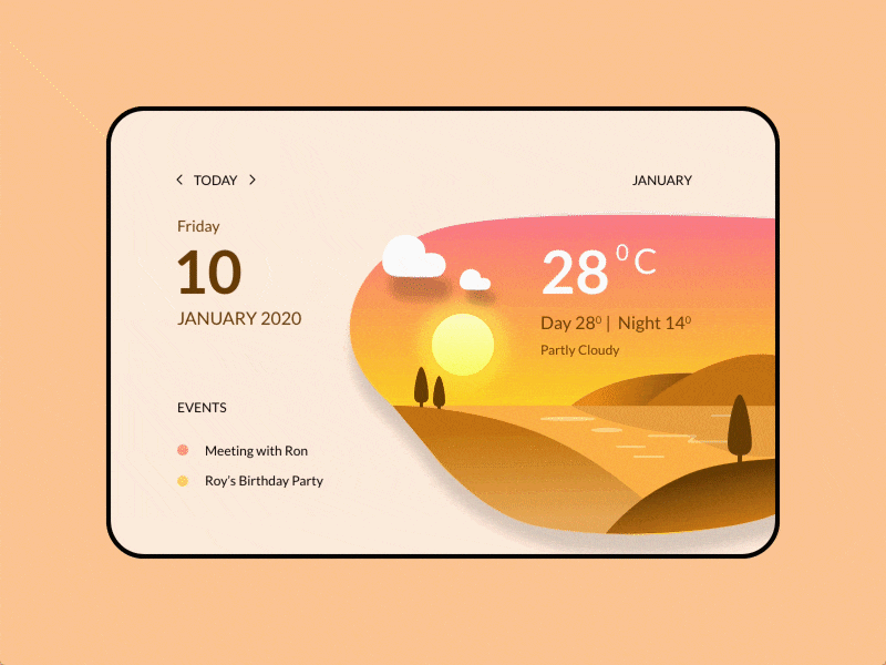 Calendar adobe xd adobe xd animated gif animation calander calendar calendar animation calendar ui ixd ui design ux