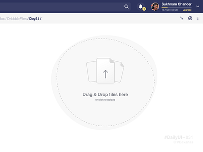 DailyUI–031 dailyui dailyui 031 file upload sketchapp ui upload upload file ux vbakanas