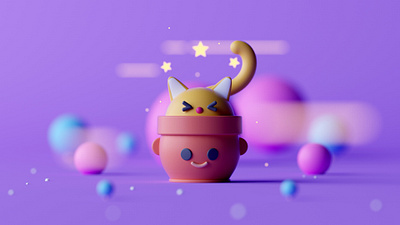 Best Friends 3d c4d character character design cinema 4d illustration isometric lowpoly octane