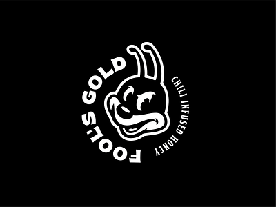 Fool's Gold Lockup character chili honey honeybee hothoney illustrator
