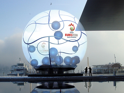 UEFA EURO 2008 Final Draw design illustration