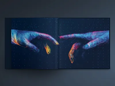 The Script - Tour Book adobe after effects adobe illustrator adobe indesign adobe lightroom adobe photoshop album artwork album cover design art direction book design graphic design illustration lighting effects