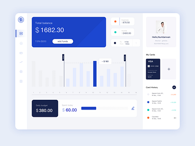 Financial Account Website account account balance alipay app balance bank cards data data analysis design diagram financial illustration iocns money moneytransfer ui ux web 极简主义