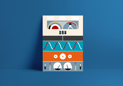 Control Panel Print branding graphicdesign illustration logo vector