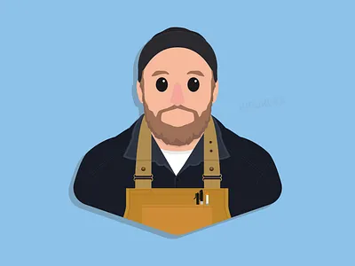 Brad Leone character character design chef culinary design fan art food illustration wourder youtube